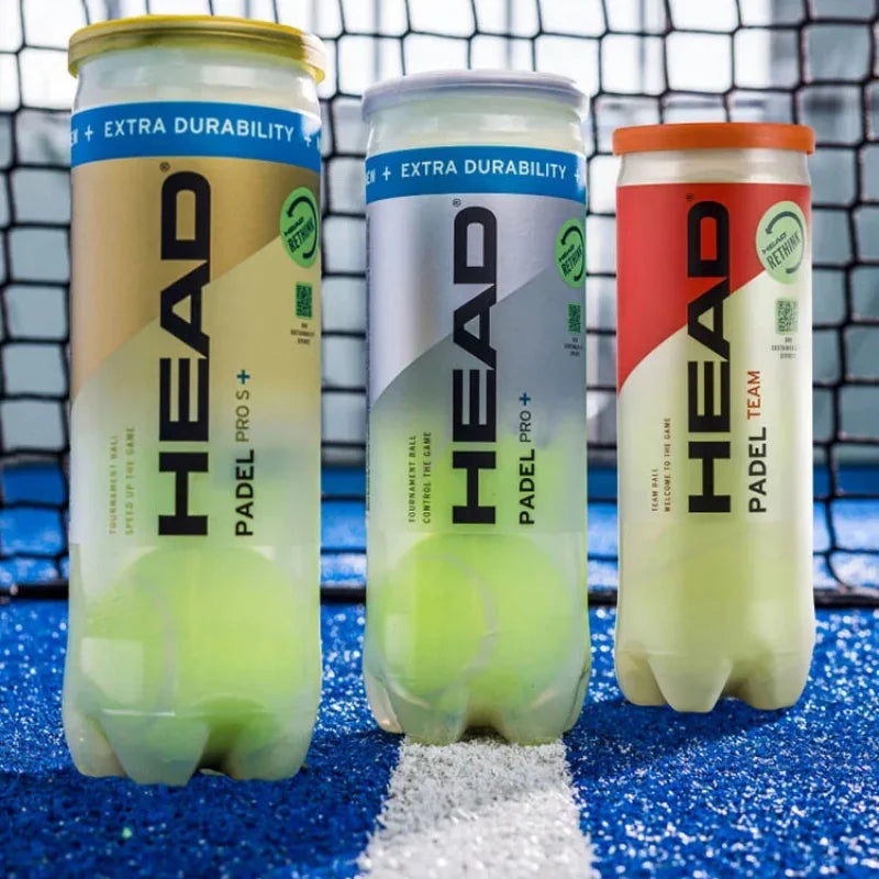 Padel Tennis Balls – Competition & Training Grade, Speed Control Type (3 Balls per Can)