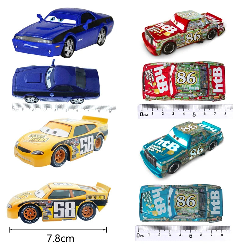 Disney Pixar Cars 3 Lightning McQueen &amp; Mack Uncle Collection – 1:55 Diecast Alloy Vehicle Models