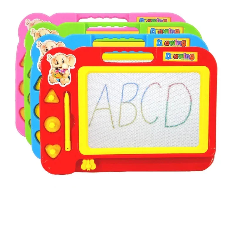 Kids Magnetic Drawing Board, Reusable Writing Pad and Doodle Art Toy, Creative Educational Gift for Children