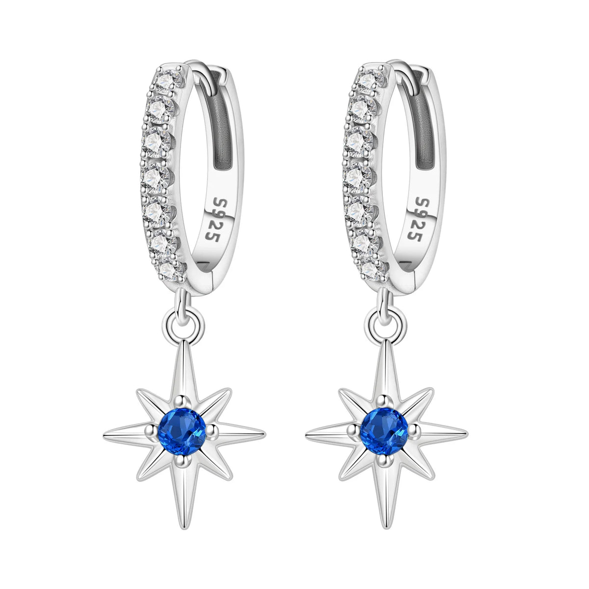 Original 925 Sterling Silver Pink Paw Print Earrings with Zircon, Heart Flower and Leaf Design, Elegant Women's Party Jewelry Gift