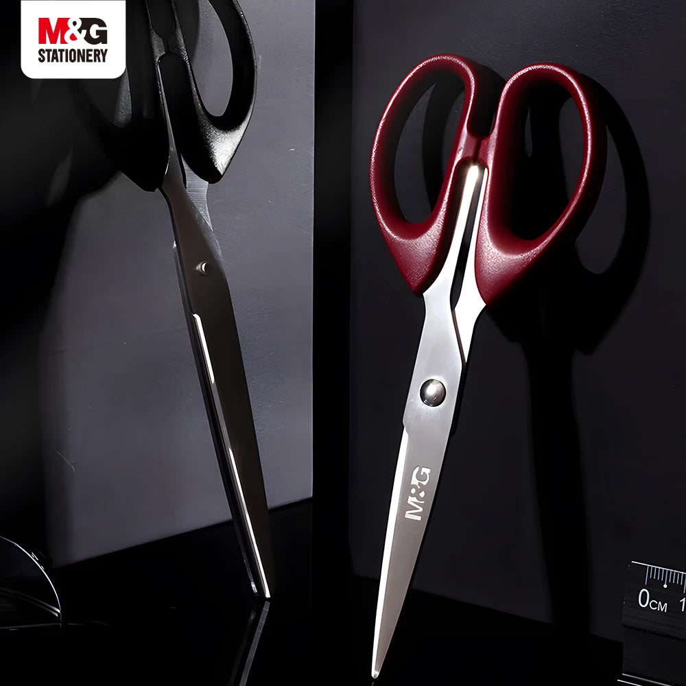 M&amp;G 160mm Medium Scissors for Home and Office - Red/Black Options