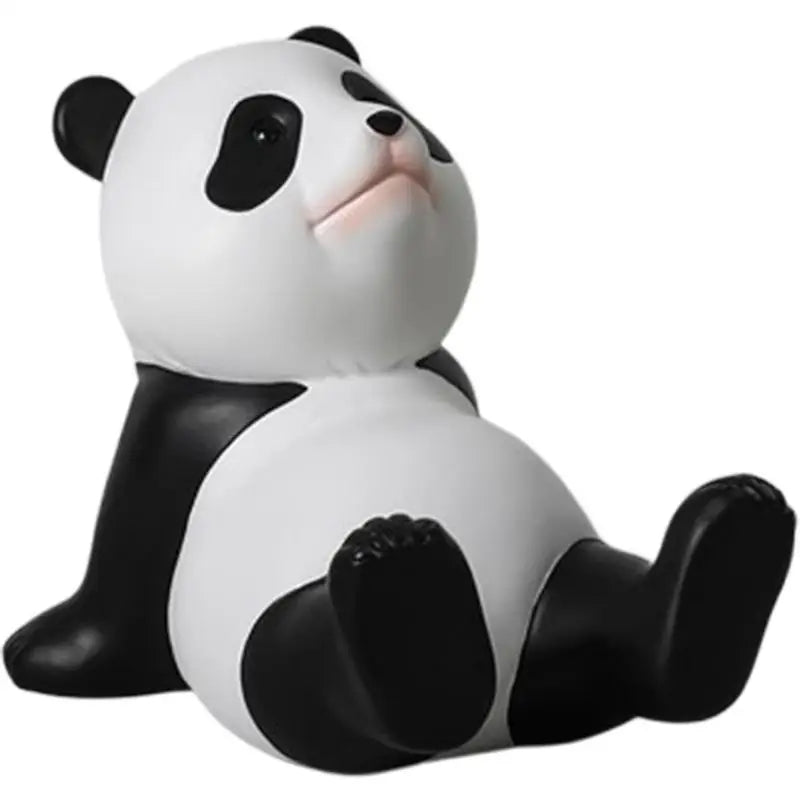Panda Figurines: Universal Mobile Phone Stand Holder and Desk Decor