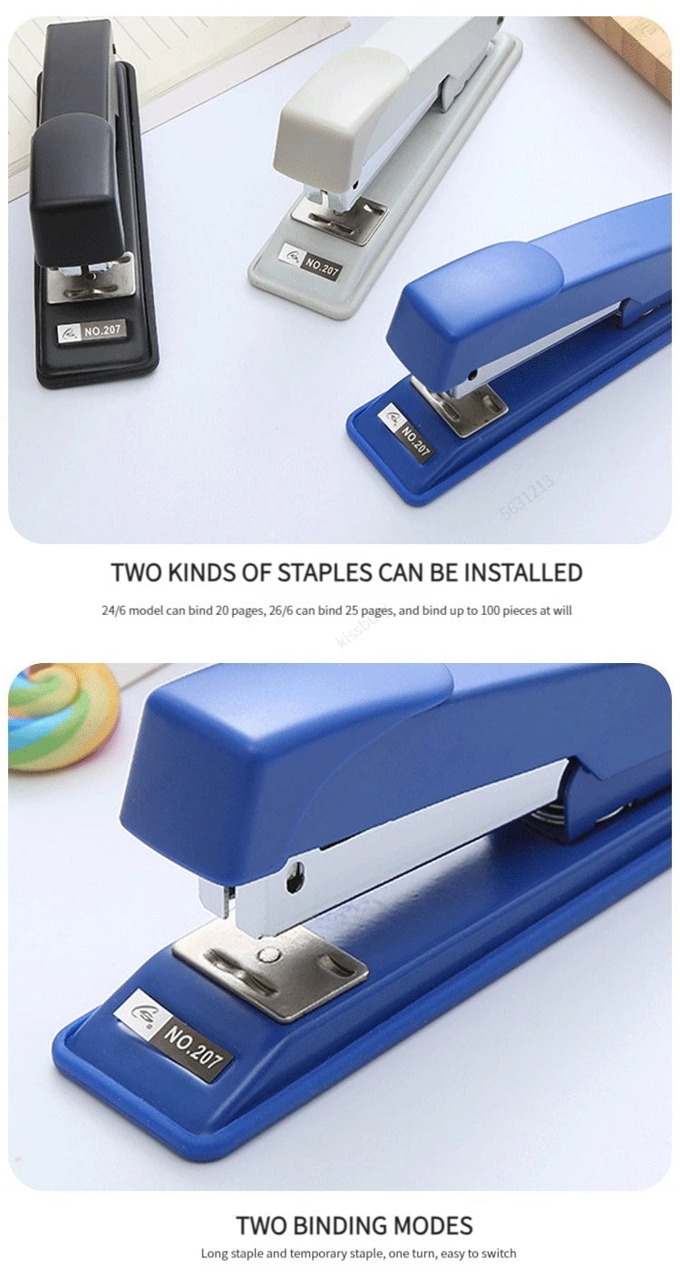 Handheld Multi-Function Stapler for Students and Offices - Durable and Labor-Saving