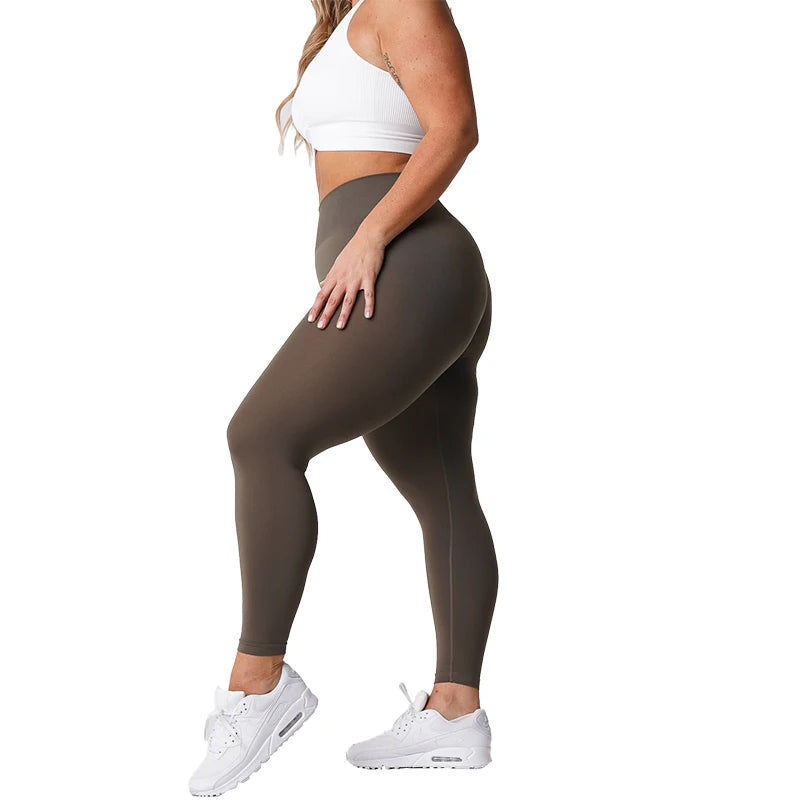 Women’s Seamless High-Waisted Leggings – Soft Spandex Yoga &amp; Gym Wear