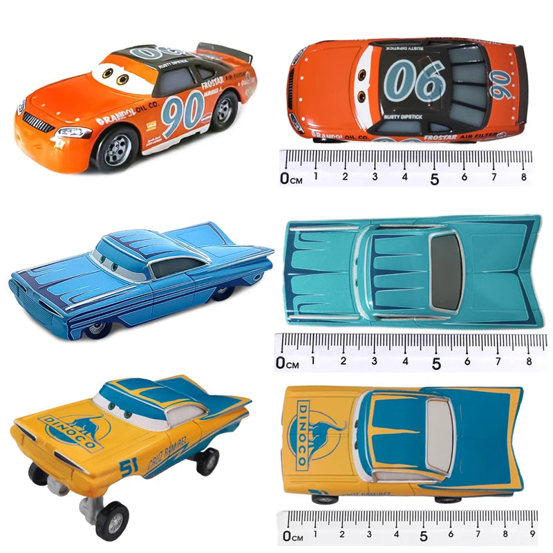 Disney Pixar Cars 3 Lightning McQueen &amp; Mack Uncle Collection – 1:55 Diecast Alloy Vehicle Models