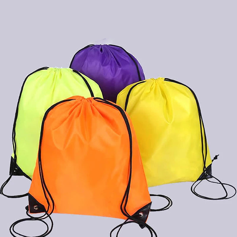 Waterproof Foldable Gym Bag - Drawstring Fitness Backpack for Hiking, Camping &amp; Swimming