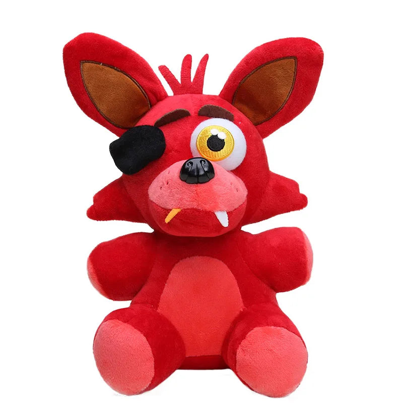 Five Nights at Freddy&#39;s Plush Toys – 18cm Cute Dolls of Bonnie, Foxy, and Freddy, Cartoon Stuffed Toys for Children’s Gifts