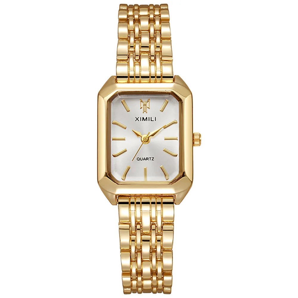 Women’s Watch – Light Luxury Stainless Steel Business Watch for Ladies and Female Students, Fashion Quartz Wristwatch