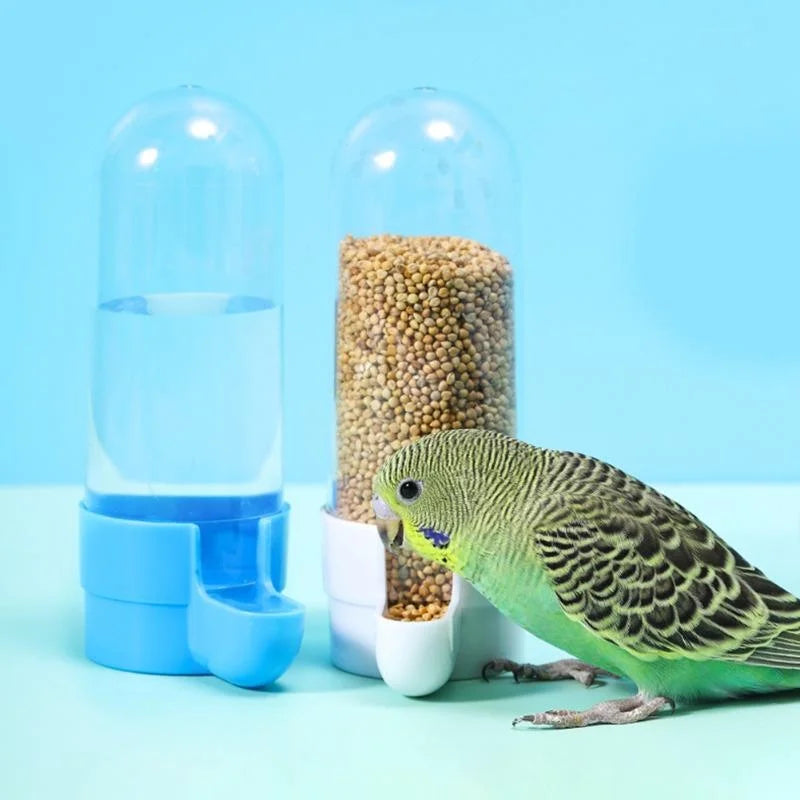 Hanging Bird Feeder &amp; Water Dispenser – Essential Cage Accessory