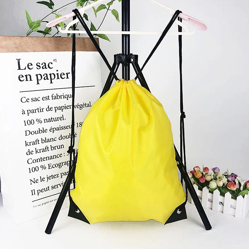 Waterproof Foldable Gym Bag - Drawstring Fitness Backpack for Hiking, Camping &amp; Swimming