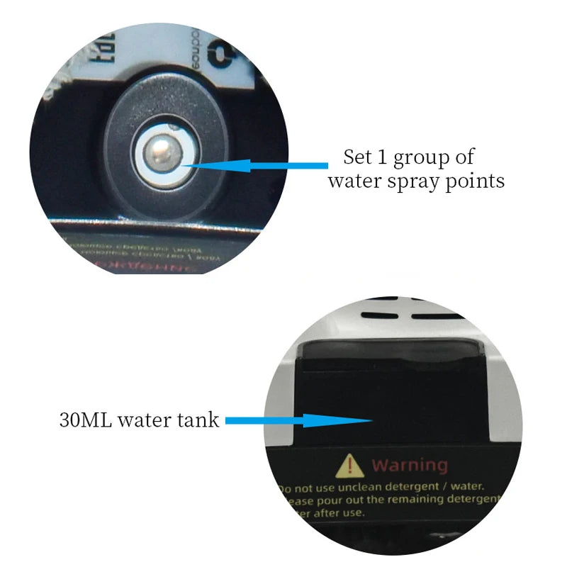 Intelligent Window Cleaning Robot - Water Spray Glass Cleaner with Double-Sided Brushless Motor for High-Rise