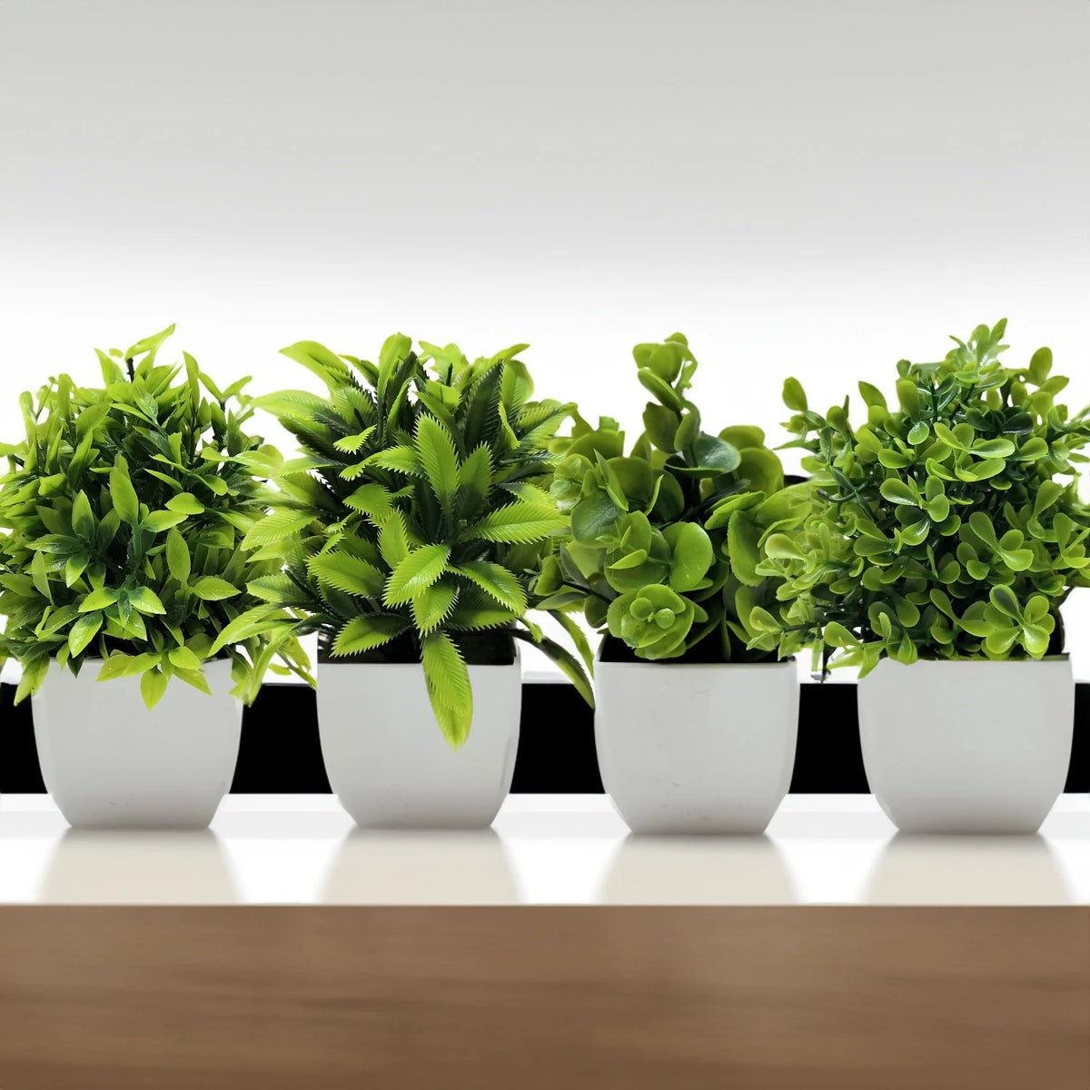 Artificial Plant Tree: Potted Fake Plant for Office and Home Decor