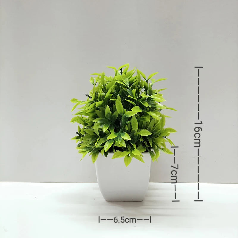 Artificial Plant Tree: Potted Fake Plant for Office and Home Decor