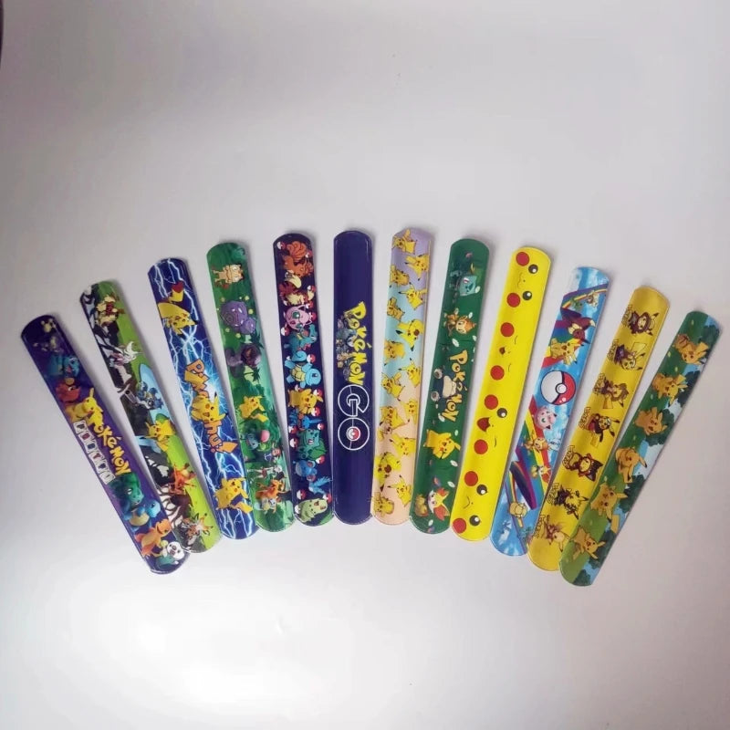 Cute Pokémon Pikachu Bracelet Wristbands – Variety of Anime Doll Characters