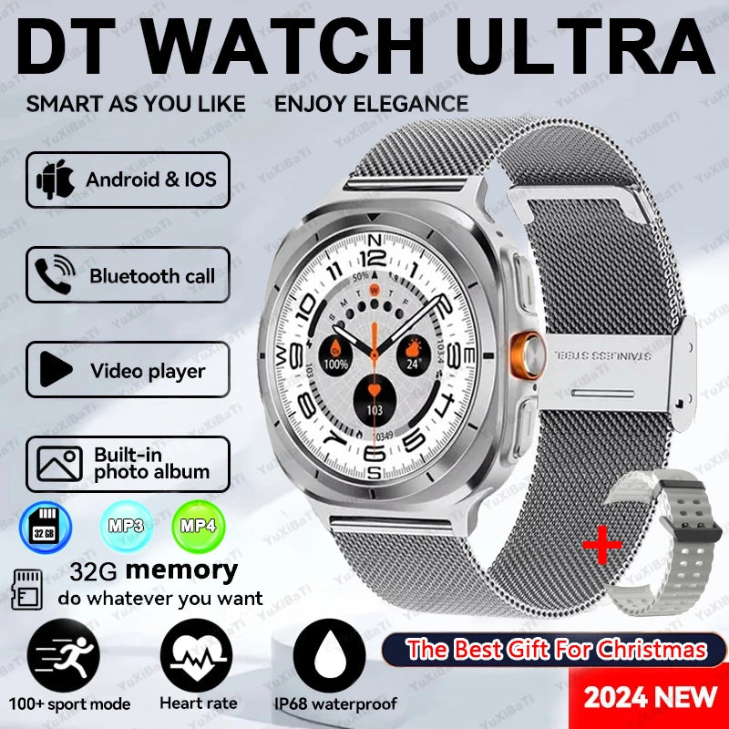 Smart Watch 7 Ultra - AMOLED Fitness & Health Tracker
