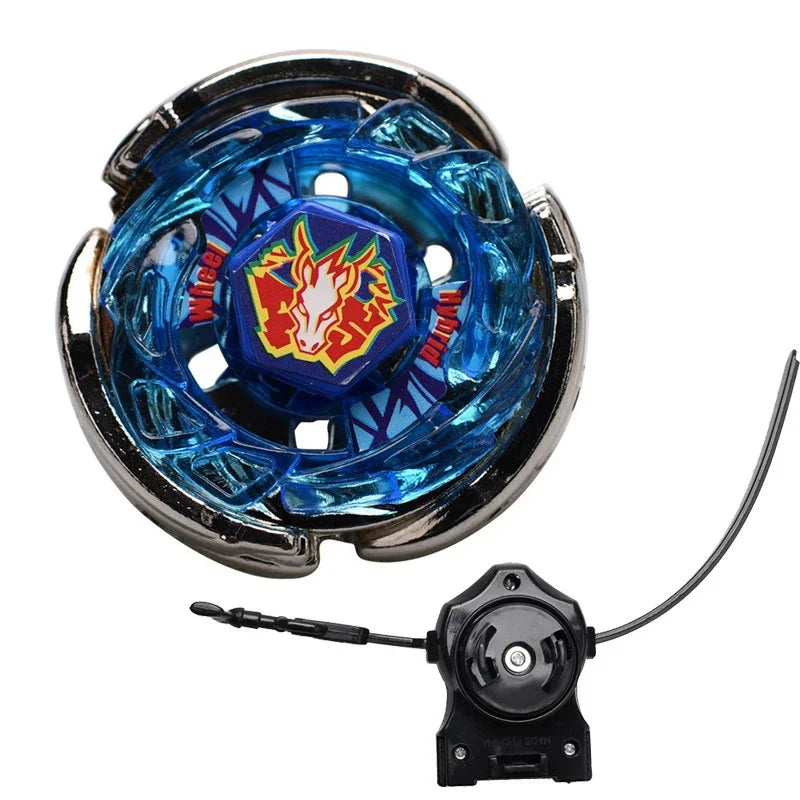 Beyblade Burst Metal Fusion – Galaxy Pegasus Fury Master 4D System Gyro with Launcher, Spinning Top Toy for Children