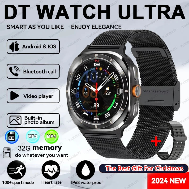 Smart Watch 7 Ultra - AMOLED Fitness & Health Tracker