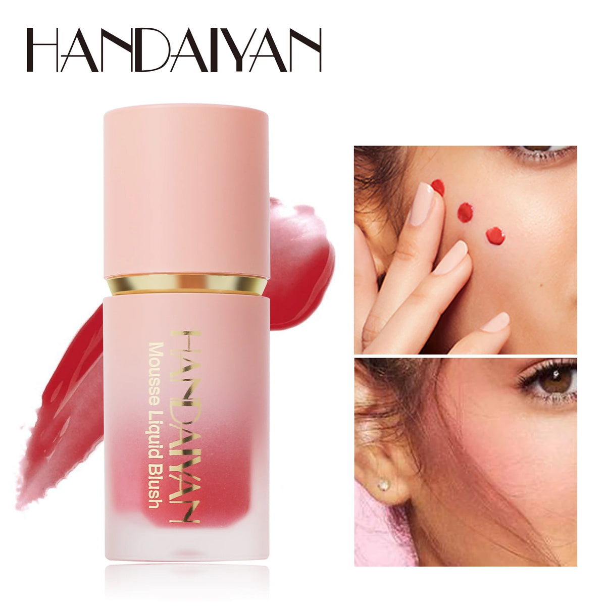 HANDAIYAN 6-Color Matte Liquid Blush Set