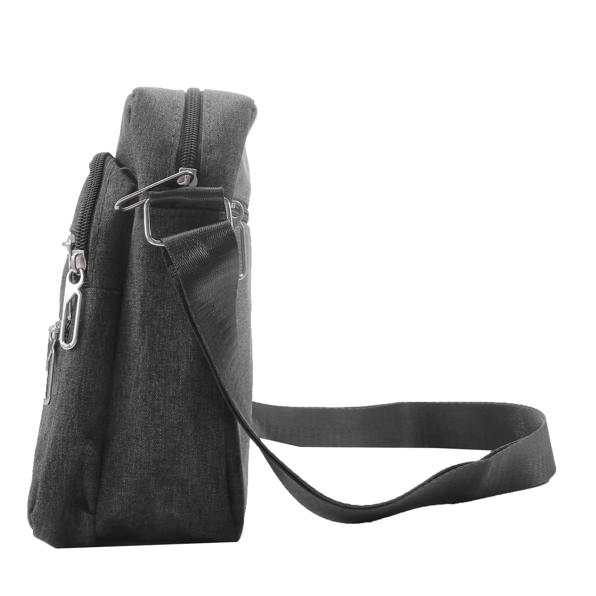 Men&#39;s Waterproof Shoulder Bag - Large Capacity Multi-Layer Crossbody Handbag for Business &amp; Leisure