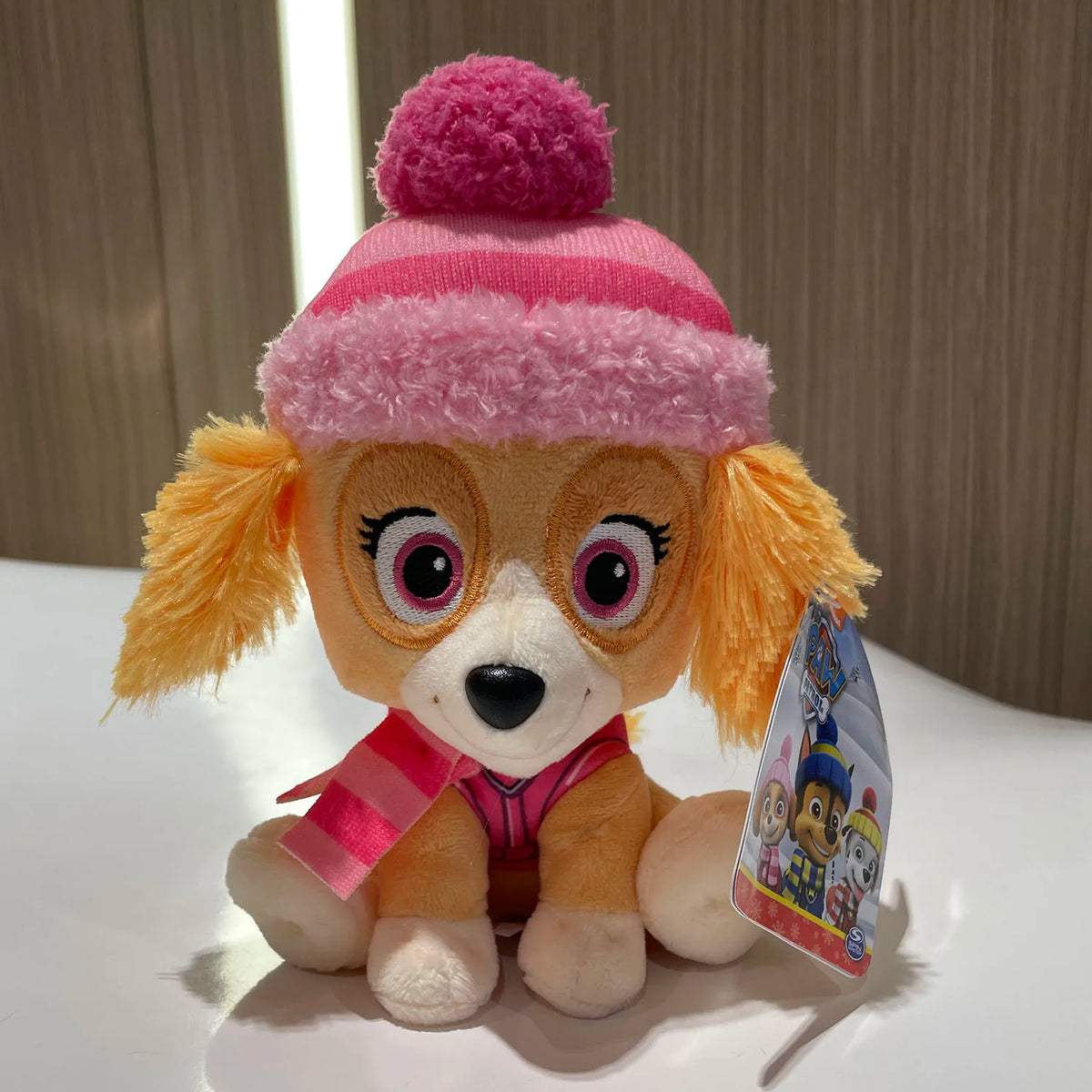 Genuine Paw Patrol 9kinds Chase Skye Everest in Signature Snow Rescue Uniform 6&quot; 15-18cm Anime Doll Plush Toy Children Gift