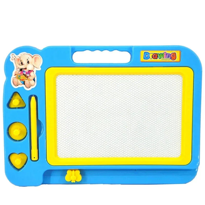 Kids Magnetic Drawing Board, Reusable Writing Pad and Doodle Art Toy, Creative Educational Gift for Children