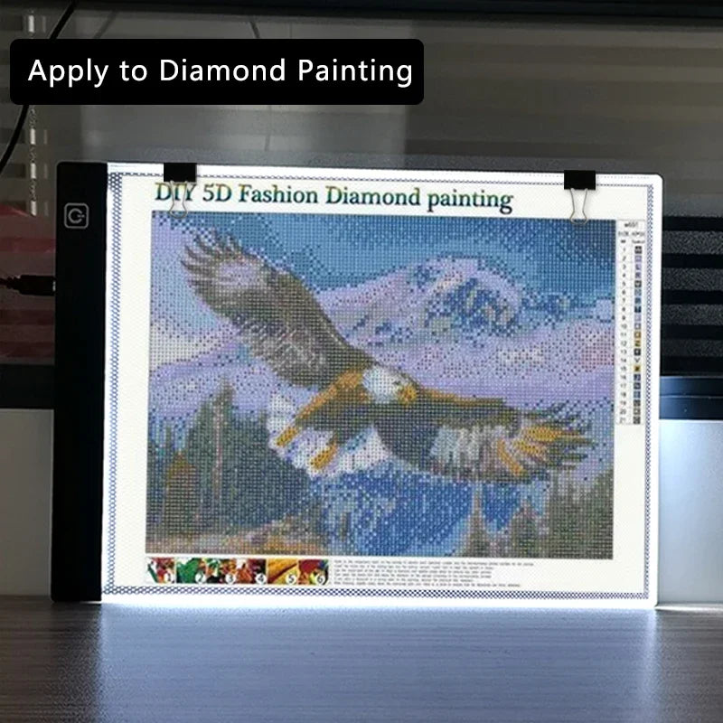 Dimmable LED Drawing Pad: Creative Educational Art Toy for Kids (A3/A4/A5 Sizes)