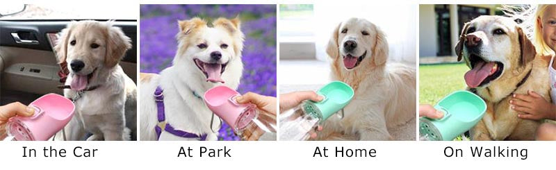 Leakproof Portable Dog Water Bottle: Ideal for Small and Large Dogs, Cats, and Outdoor Use