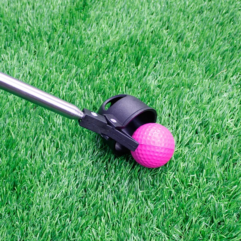 Telescopic Golf Ball Retriever – 8-Section Stainless Steel Ball Picker for Water &amp; Training