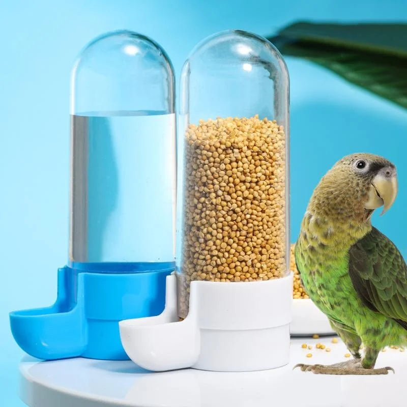 Hanging Bird Feeder &amp; Water Dispenser – Essential Cage Accessory