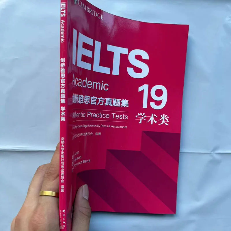 Cambridge English IELTS 19 Academic: Comprehensive Study Book and Workbook with Authentic Practice Tests for Speaking, Listening, Reading, and Writing