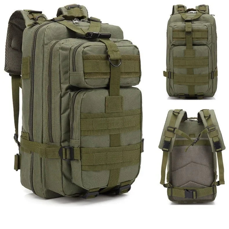 Reliable 30/45L Tactical Backpack for Travel, Hiking, and Outdoor Survival