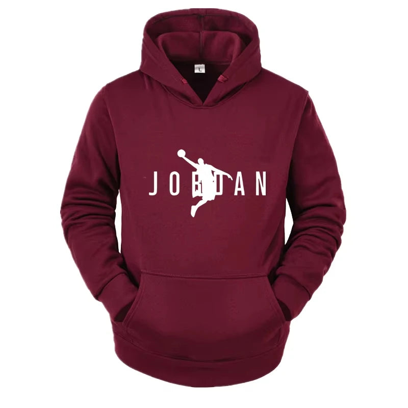 Men's Casual Sports Hoodie, Lightweight Pullover for Outdoor, Running, Fitness and Streetwear