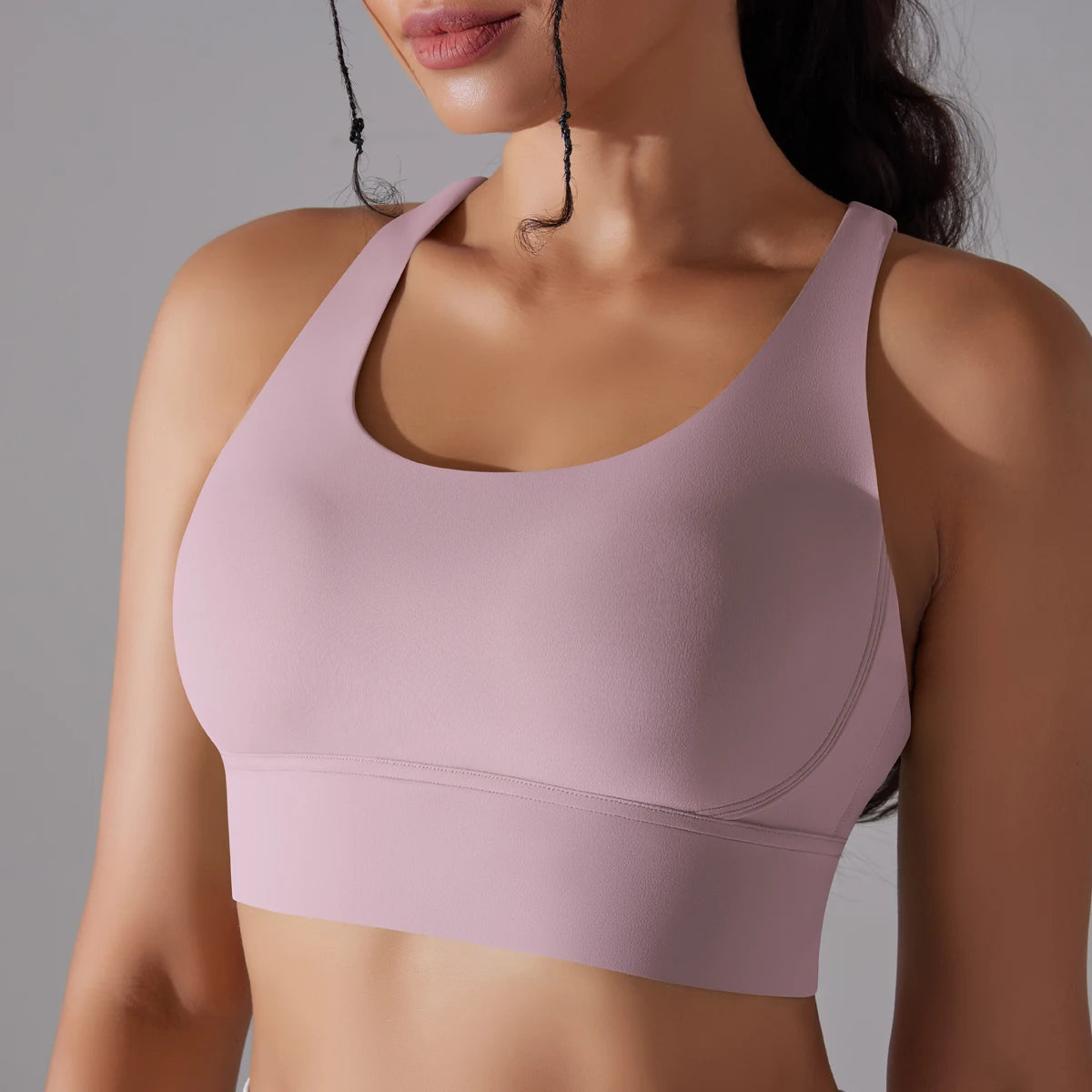 Women&#39;s Naked Feel Yoga Bra Tank: Fitness Camisole for Gym &amp; Workout