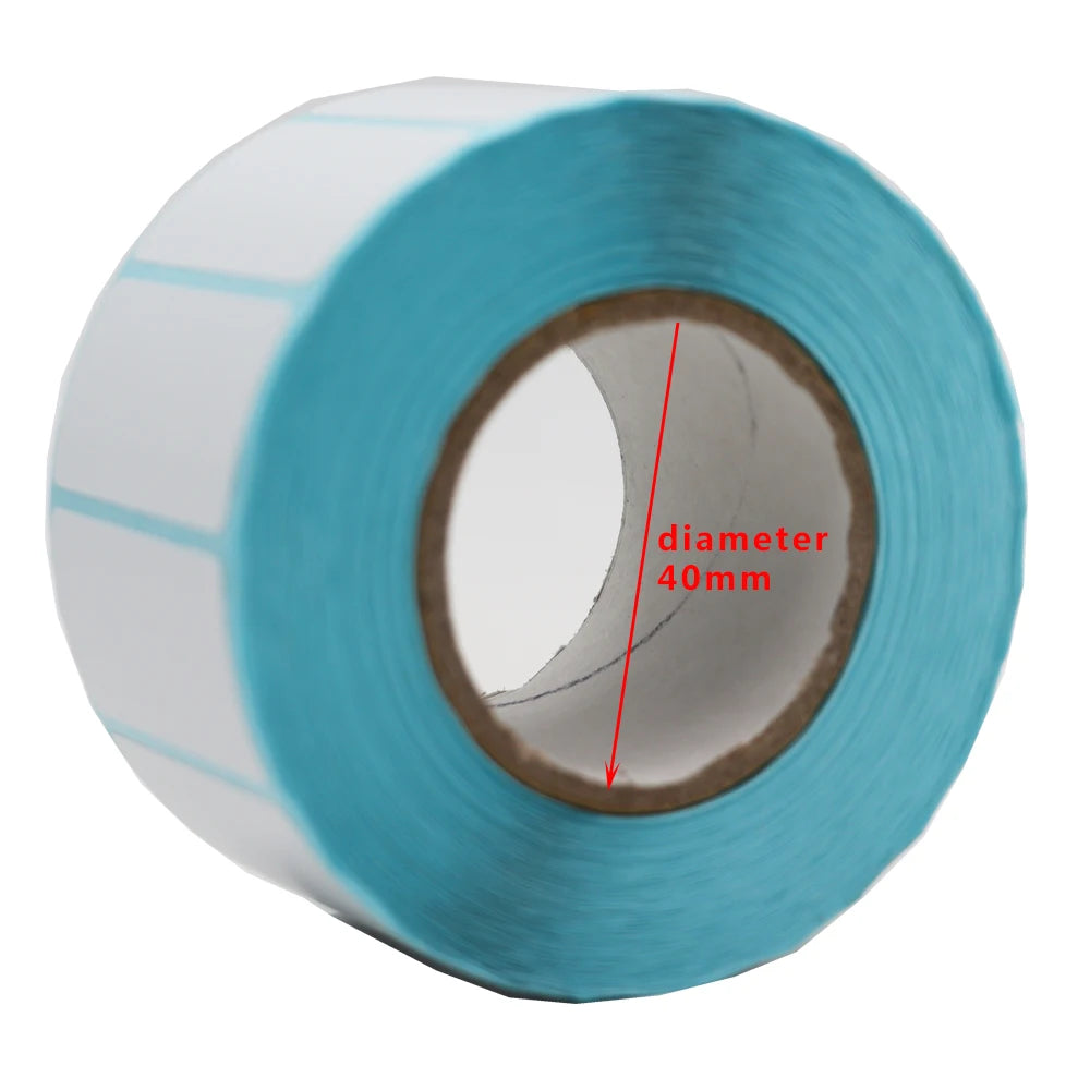 Waterproof Blank Direct Print Thermal Paper Adhesive Labels for Barcode Tags