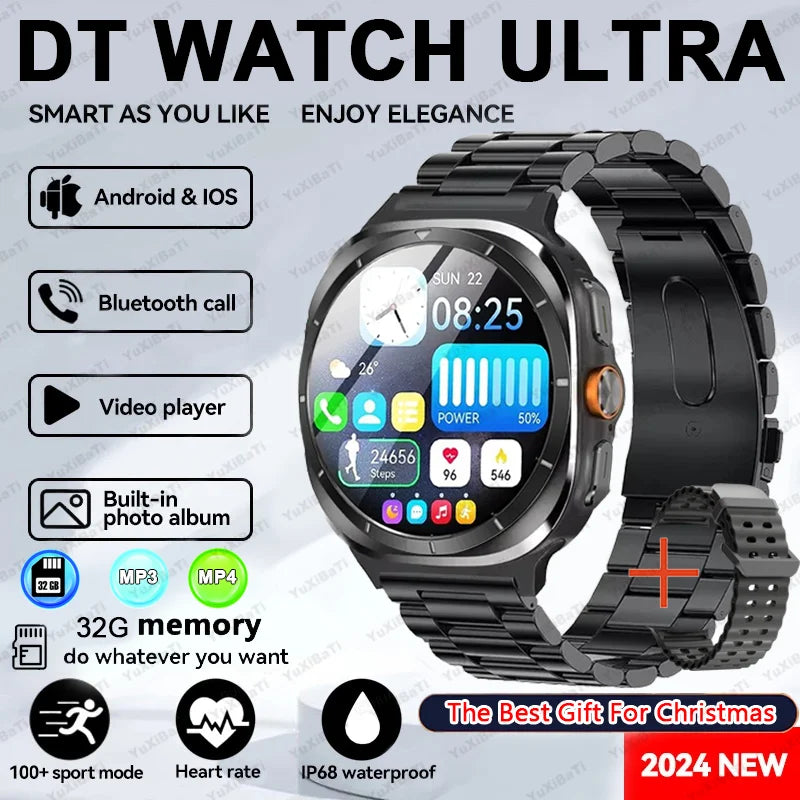 Smart Watch 7 Ultra - AMOLED Fitness & Health Tracker