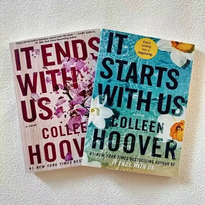 It Starts with Us &amp; It Ends with Us: #1 Sunday Times Bestselling Novels by Colleen Hoover – English Paperback Edition