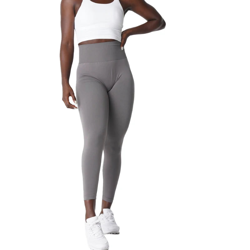 Women’s Seamless High-Waisted Leggings – Soft Spandex Yoga &amp; Gym Wear