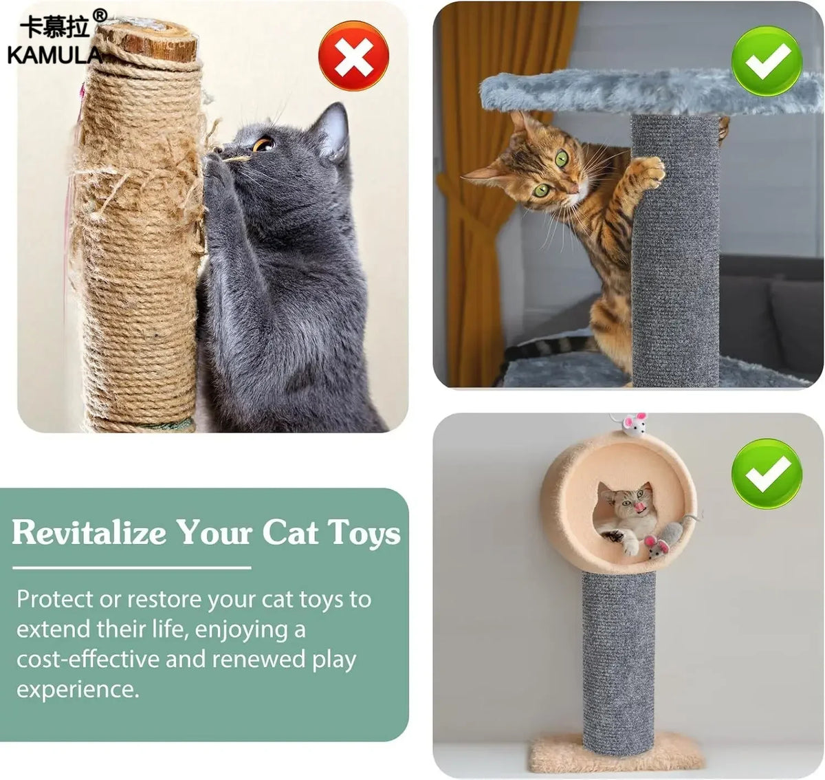 Self-Adhesive Cat Scratching Mat: Trimmable Carpet for Furniture Protection Against Scratching