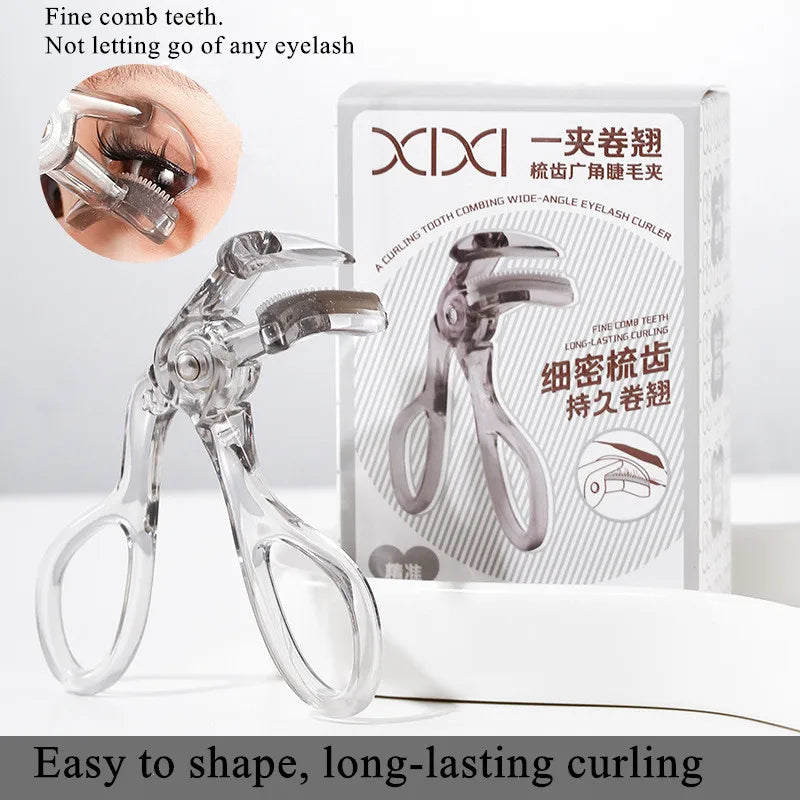 Professional Eyelash Curler with Comb - Beauty Tool