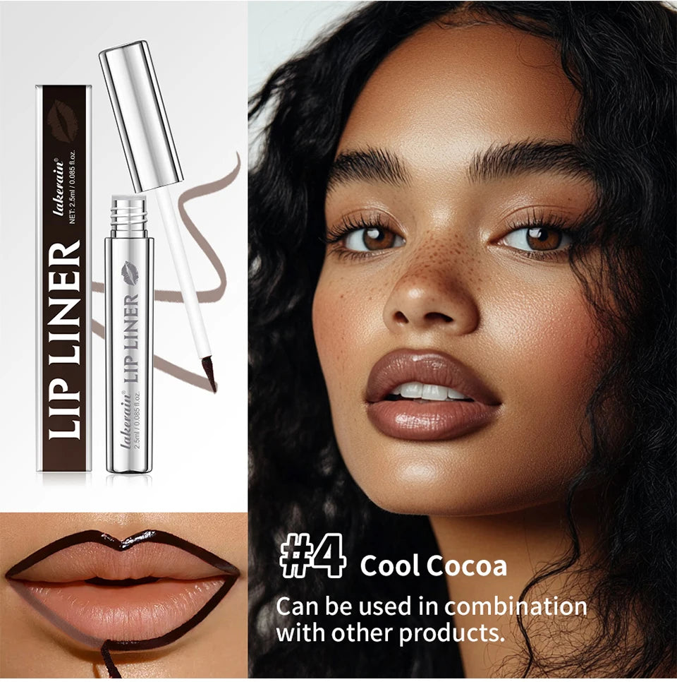 Magic Lip Liner Tattoo Set - Highly Pigmented Matte Peel-Off, Waterproof &amp; Transfer-Proof Lip Stain