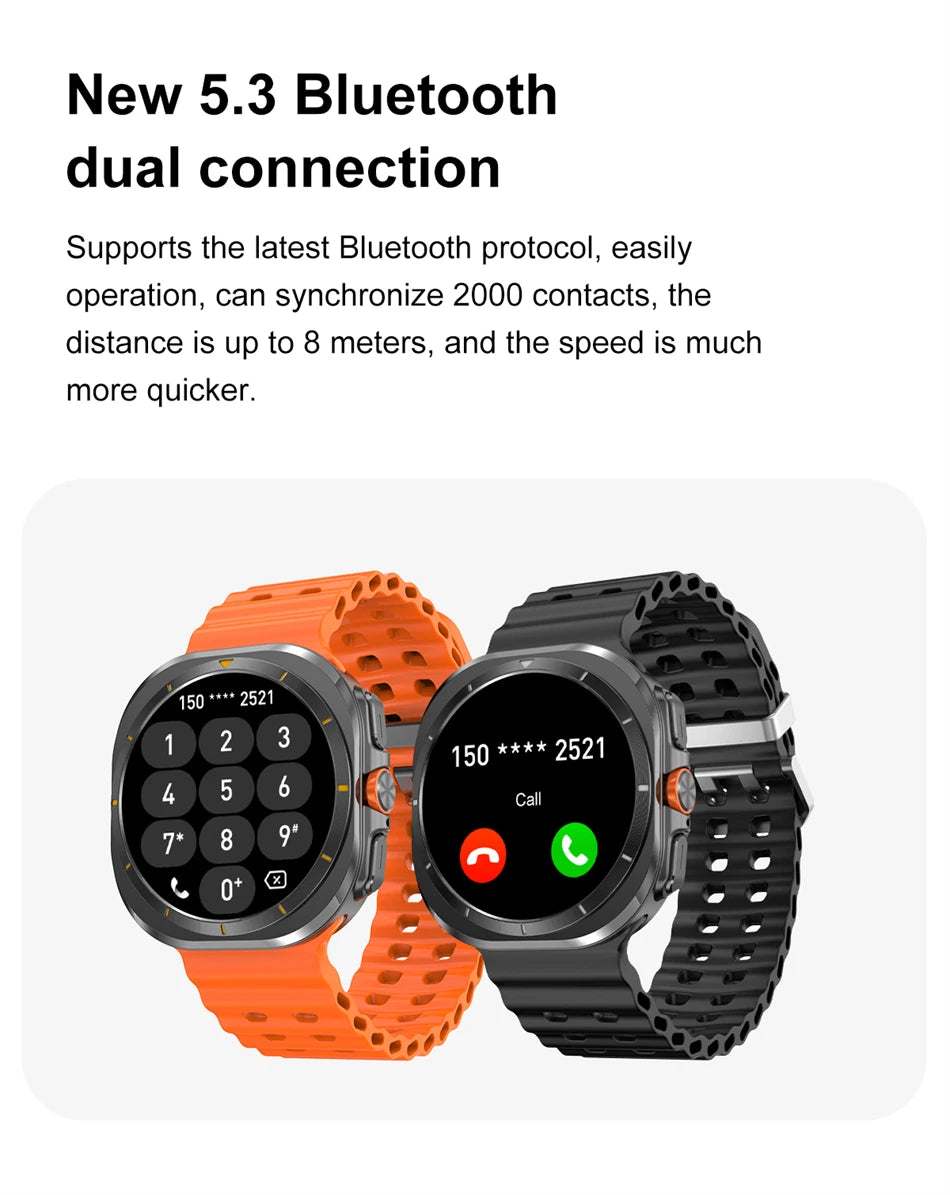 Smart Watch 7 Ultra - AMOLED Fitness & Health Tracker