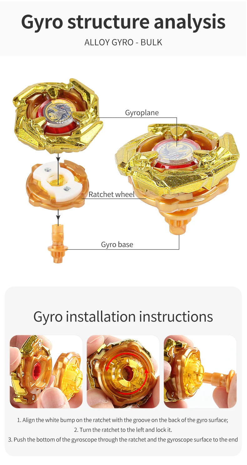 Beyblade Burst Metal Fusion – 4D System, Spinning Toy for Children