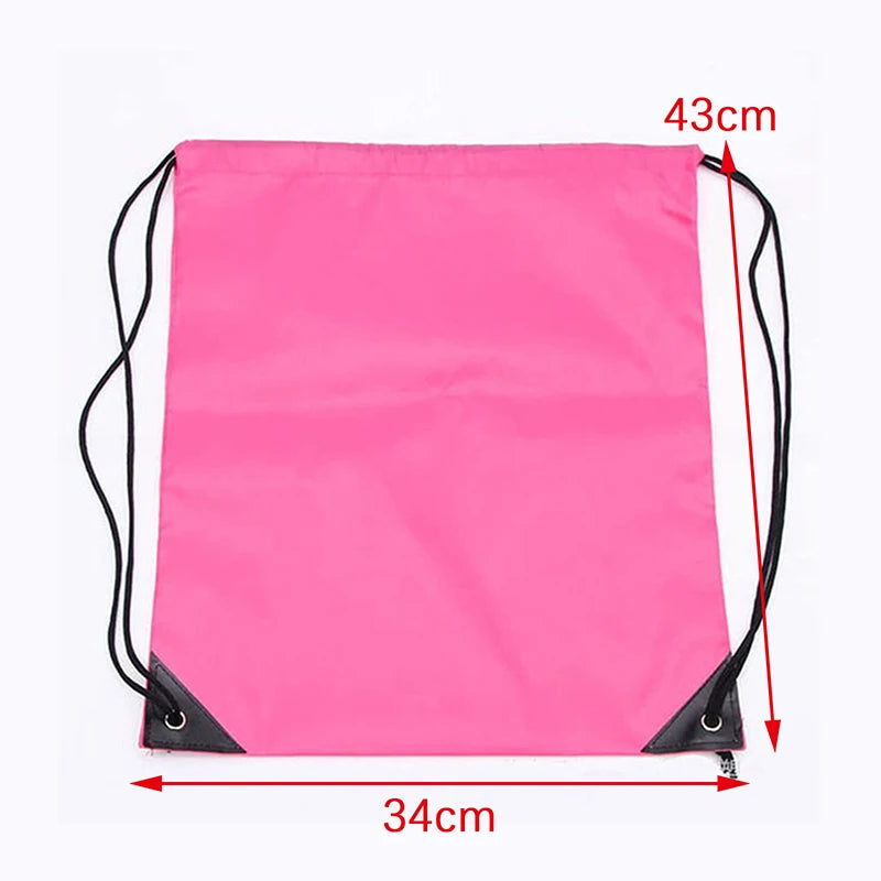 Waterproof Foldable Gym Bag - Drawstring Fitness Backpack for Hiking, Camping &amp; Swimming