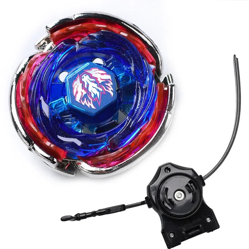 Beyblade Burst Metal Fusion – Galaxy Pegasus Fury Master 4D System Gyro with Launcher, Spinning Top Toy for Children