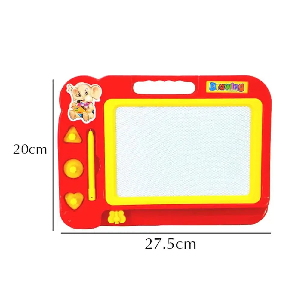 Kids Magnetic Drawing Board, Reusable Writing Pad and Doodle Art Toy, Creative Educational Gift for Children