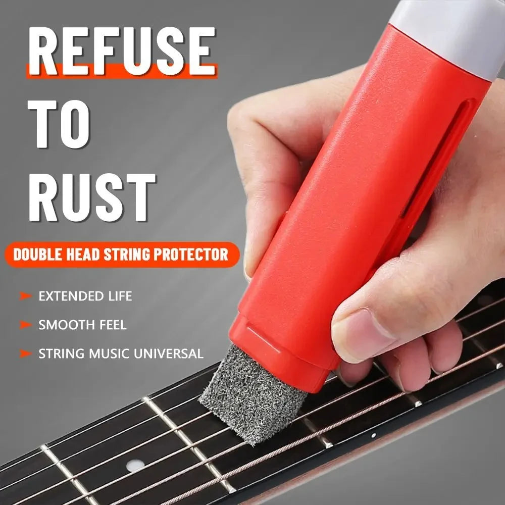 Guitar String Cleaner Pen - Anti-Rust Brush for String Care