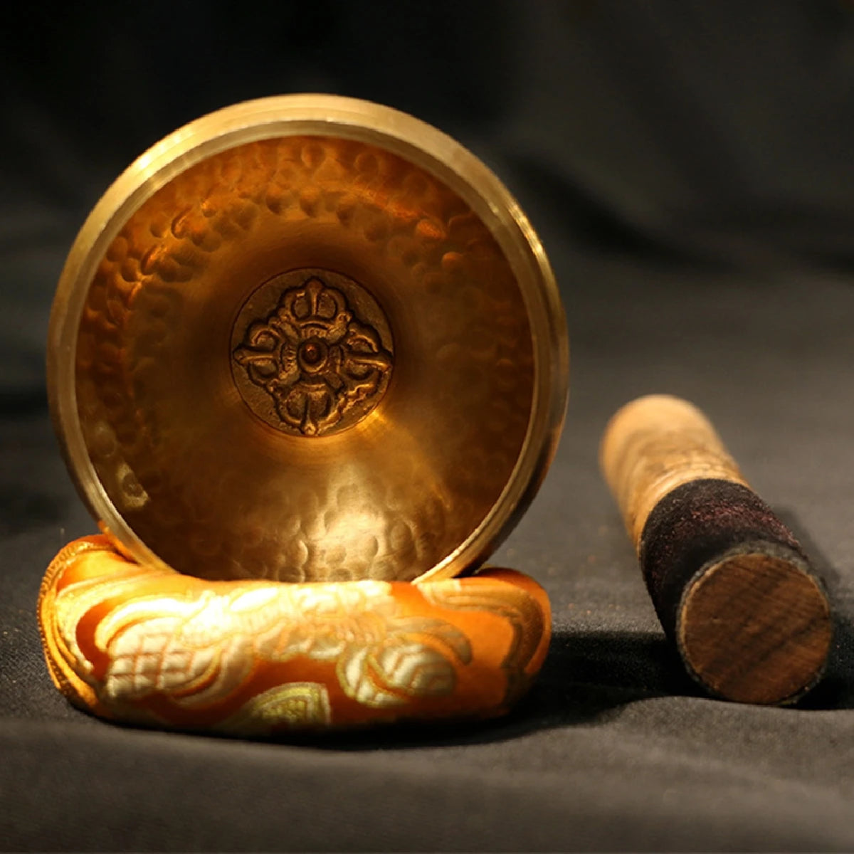 Tibetan Singing Bowl Set – Ideal for Meditation, Yoga, and Stress Relief Gift