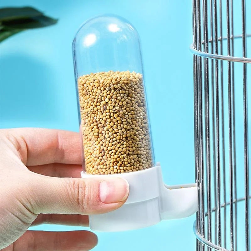 Hanging Bird Feeder &amp; Water Dispenser – Essential Cage Accessory