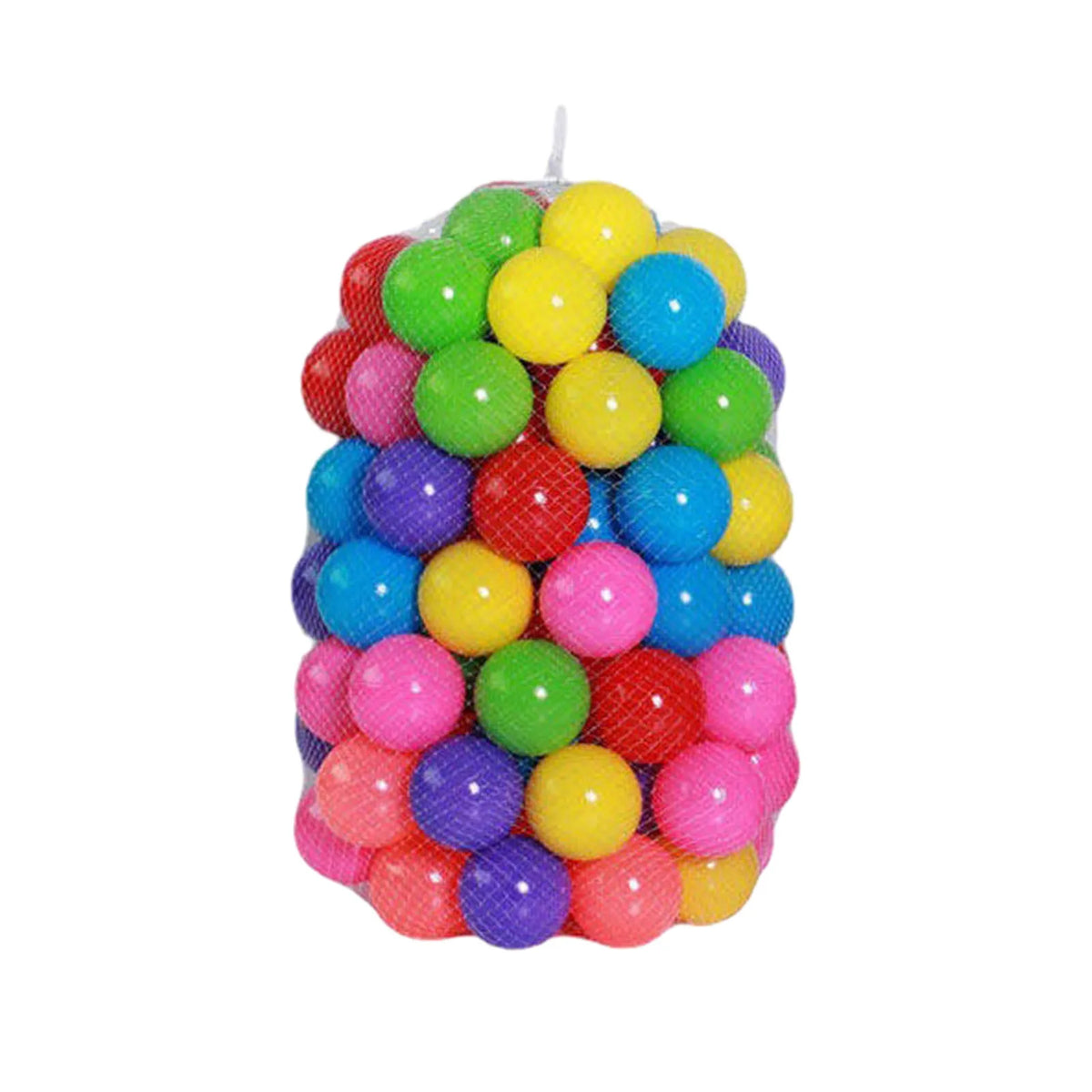 50/100PCS Colorful Soft Ocean Balls: Eco-Friendly Stress Relief Toy for Kids&#39; Outdoor Fun