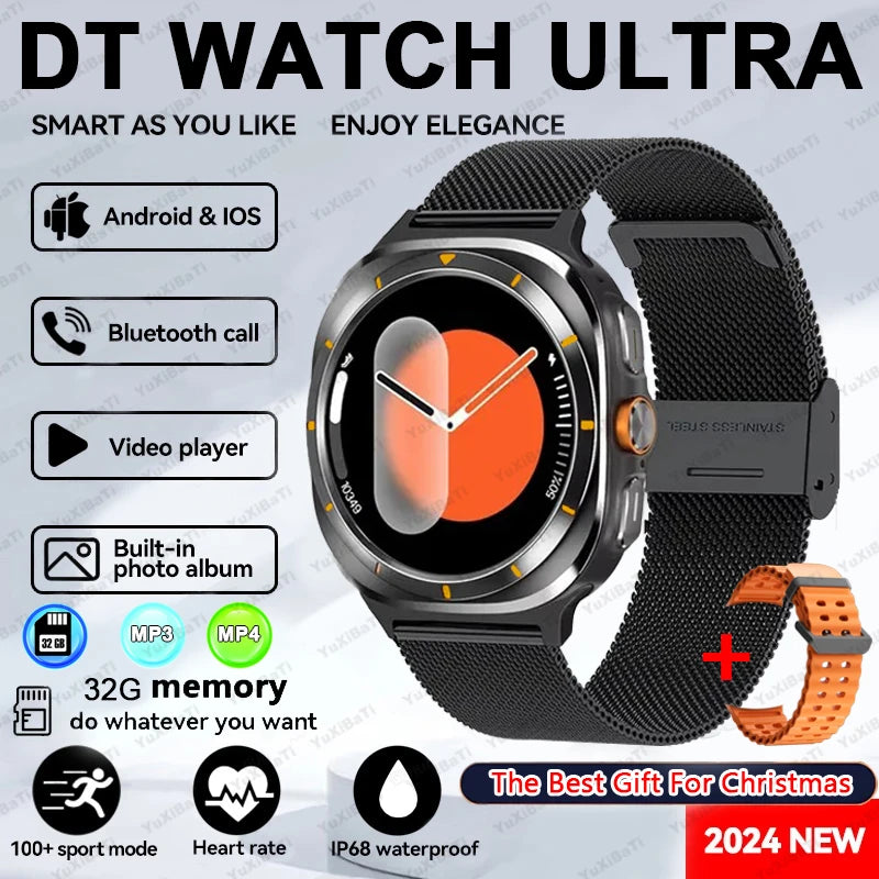 Smart Watch 7 Ultra - AMOLED Fitness & Health Tracker
